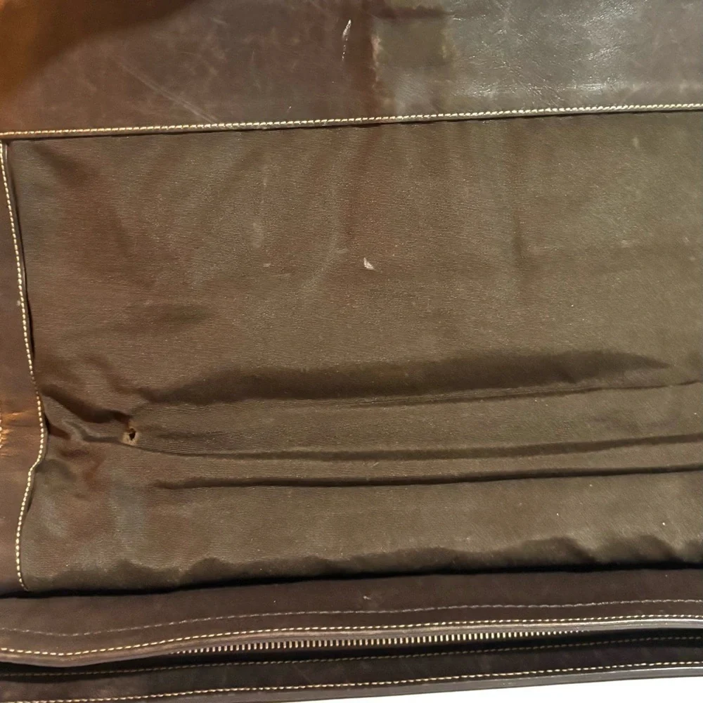 Coach vintage unisex Brown Leather Briefcase messenger bag